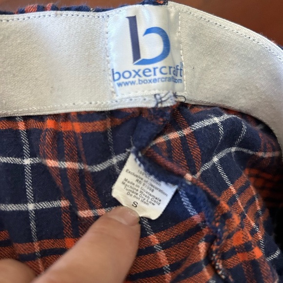 Pepperdine University plaid Flannel Boxer Shorts PJ size S - Picture 8 of 8